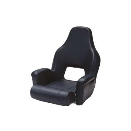 ASIENTO MAJOR CON BANQUETA ABATIBLE, AZUL