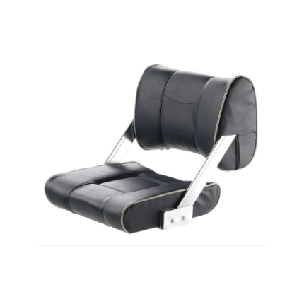 ASIENTO CON RESPALDO CORREDIZO FERRY, AZUL OSCURO CON RIBETES BLANCO