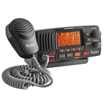 Vhf Fijo Cobra MR F57B EU (negro)