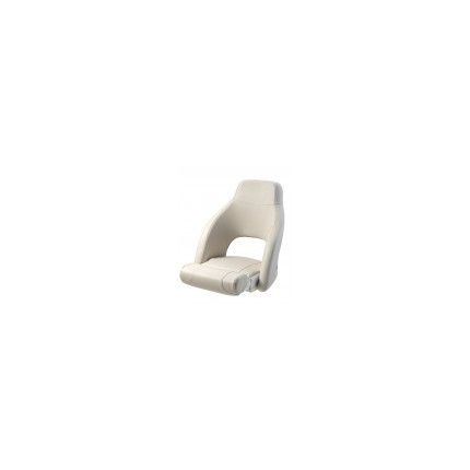 ASIENTO DEPORTIVO ADMIRAL CON APOYOS LATERALES Y BANQUETA ABATIBLE, BLANCO