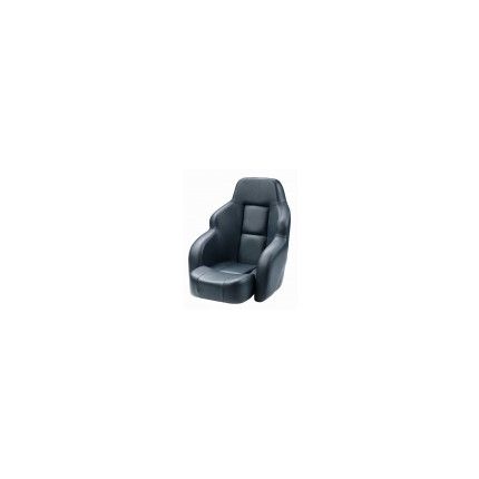 ASIENTO DE LUJO COMMANDER CON BANQUETA ABATIBLE, AZUL