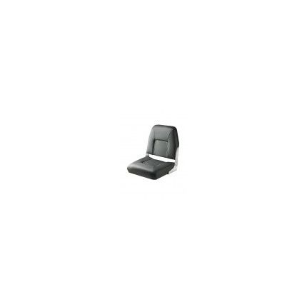 ASIENTO ABATIBLE DE LUJO FIRST MATE, GRIS OSCURO CON RIBETES GRIS