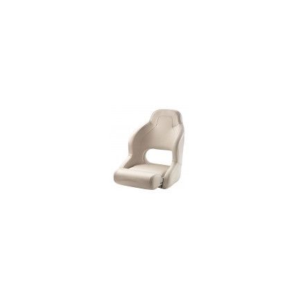 ASIENTO DEPORTIVO PILOT CON BANQUETA ABATIBLE, BLANCO