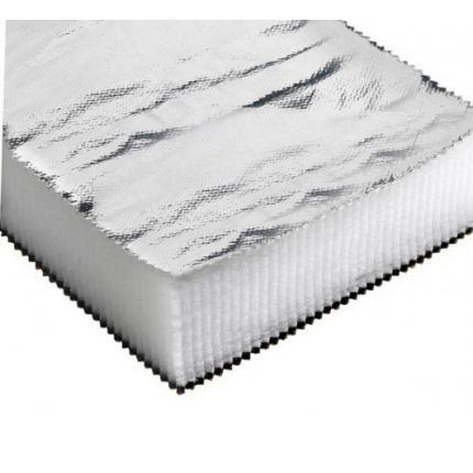 Placa antisonora GF 1200 x 800 x 40 mm, capa de acabado alumino (precio por placa)