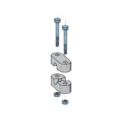 Abrazadera cable tipo 33 y LF