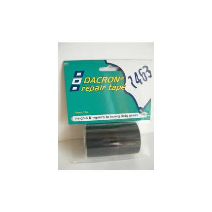 CINTA REPARACION DACRON NEGRO 75MMx1,5M