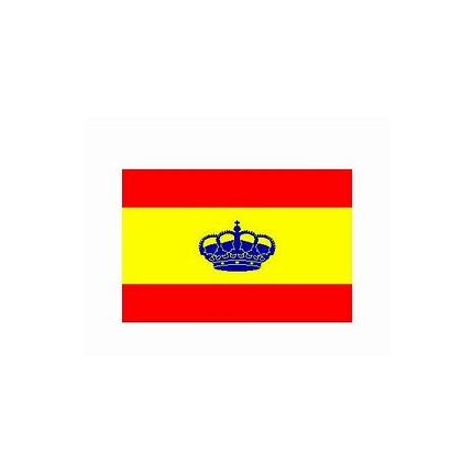 BANDERA ESPAÑA CON CORONA