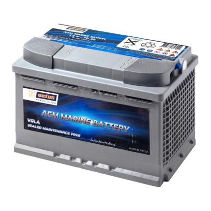 VETUS AGM POWER BATTERY, 70 AH